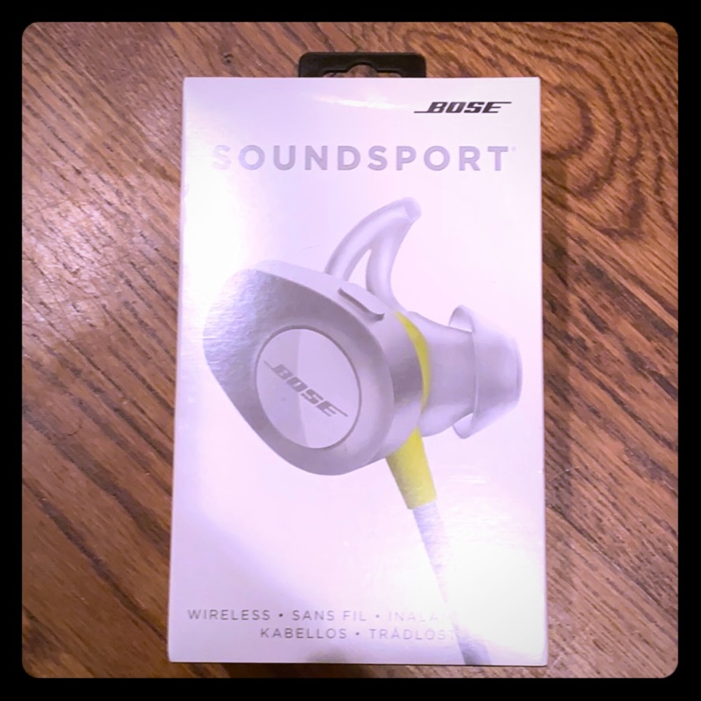 SoundSport wireless headphones citron